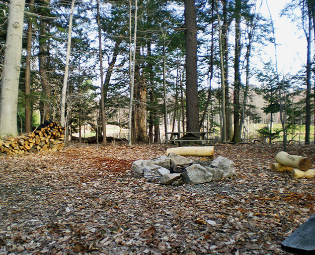 River Road Park Campsite in Madison Twp. Lake Metroparks Lake