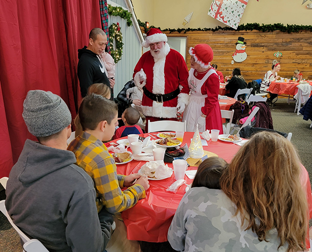 Breakfast OR Lunch with Santa 