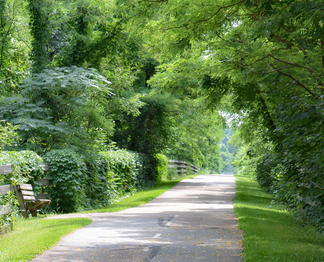 The Greenway Corridor: Five Miles <br>of car-free recreation
