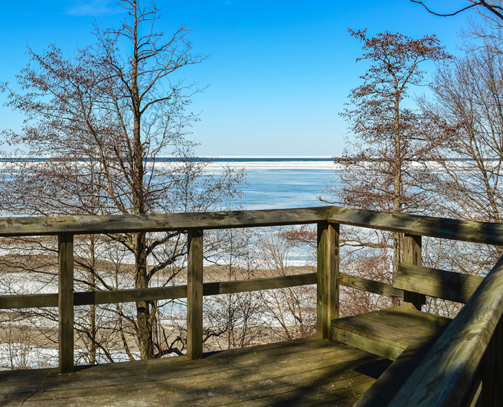 Lakeshore Reservation - park - deck - lake - Lake Metroparks - Photo by Al Miller
