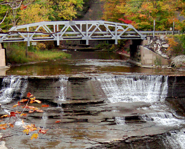 Paine Falls Park in Leroy Township Lake Metroparks