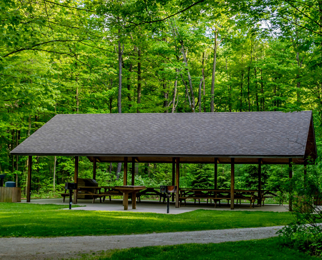 Chapin Forest Reservation<br>Quarry Shelter