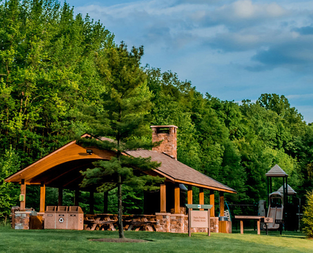 Chapin Forest Reservation Twin Ponds Shelter Kirtland, Ohio Lake