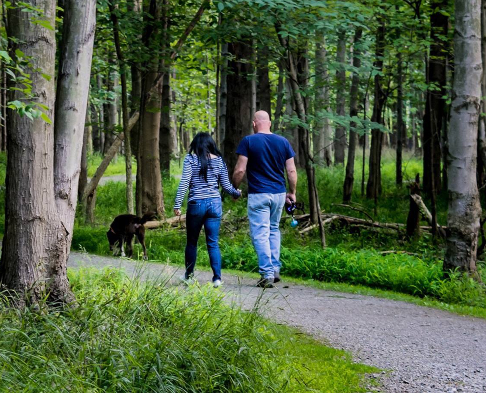 Hiking - trail - Lake Metroparks - Photo by Jim Marquardt