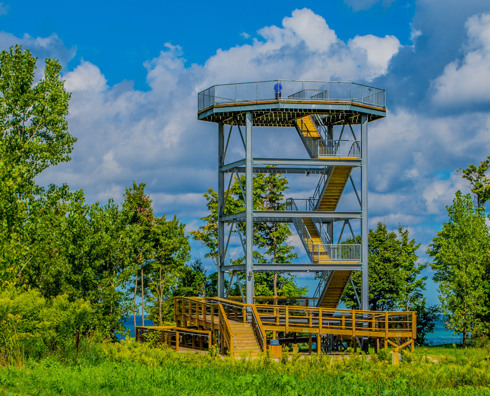 Lake Erie Bluffs - Lake Erie - Lake Metroparks - photo by Jim Marquardt